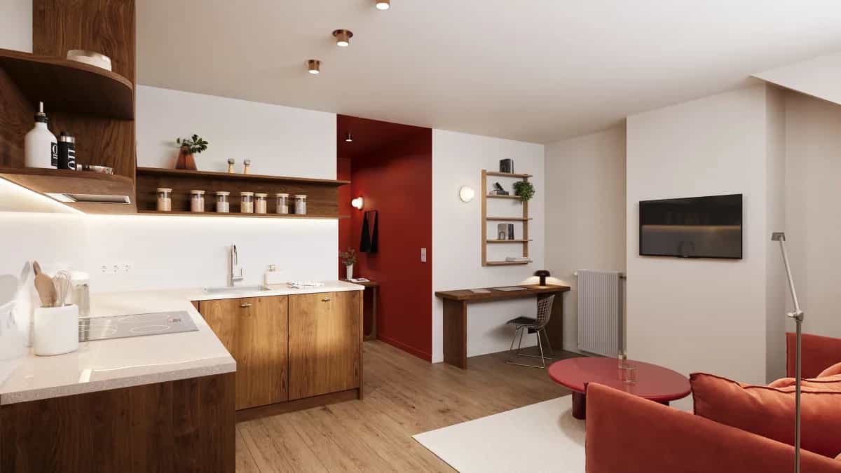 Duplex - Dekeyn - Two Bedroom at Dekeyn — furnished studio for rent in Brussels