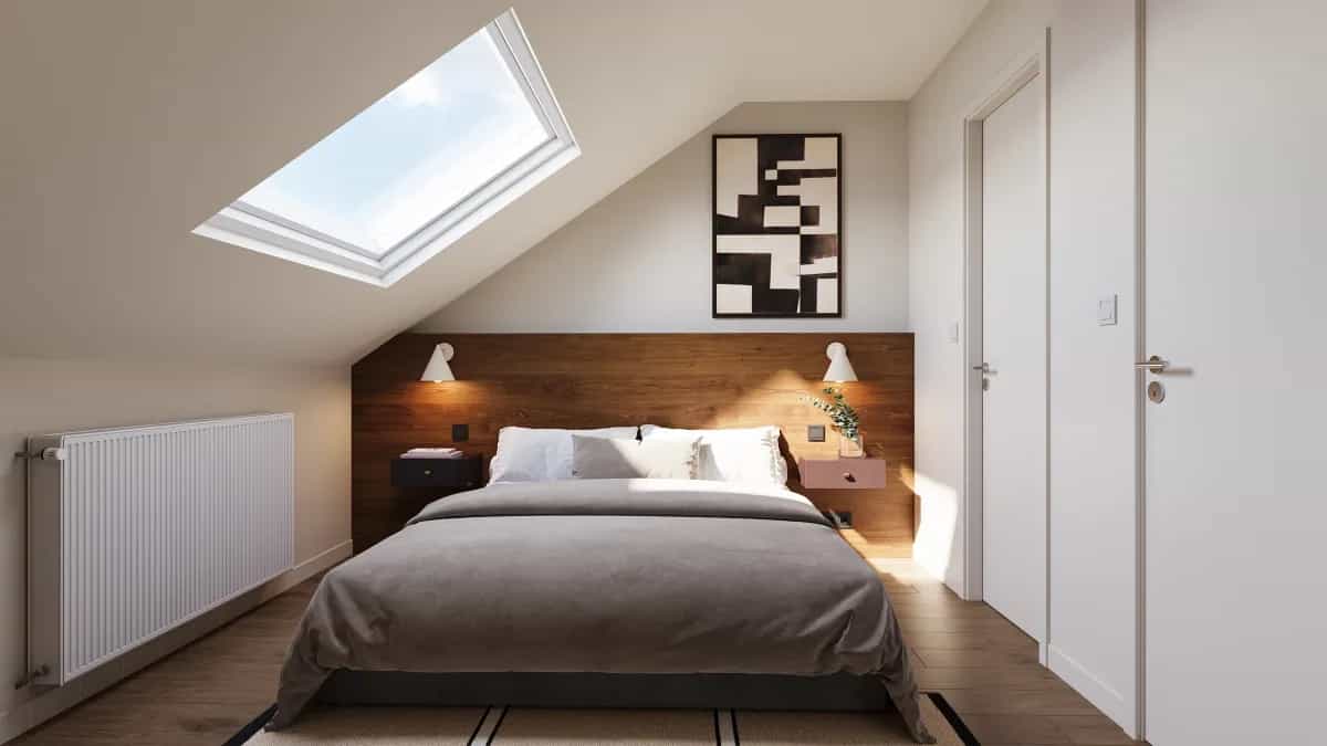 Room 4 at Dekeyn — furnished studio for rent in Brussels